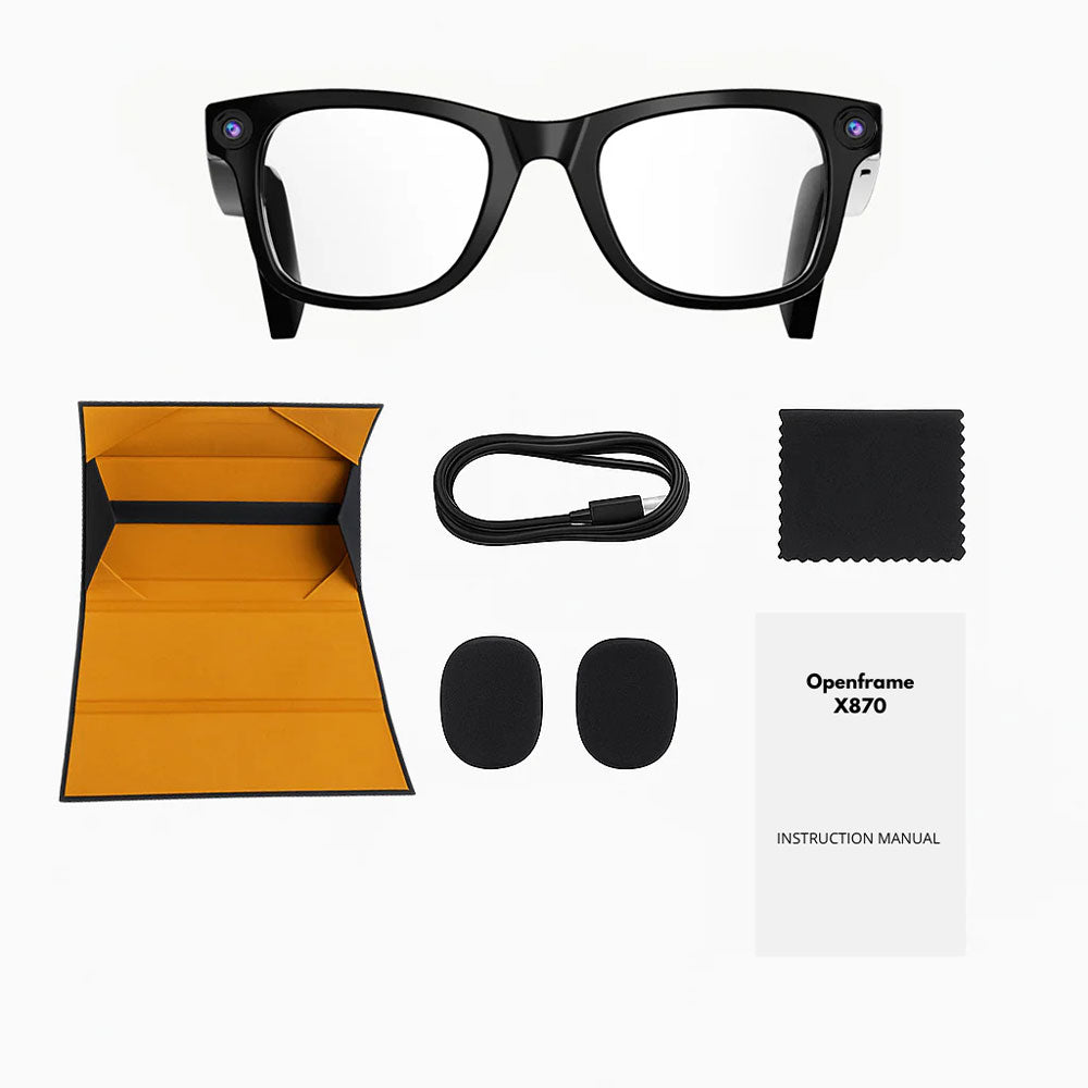 OpenFrame X870 - Spy Chat GPT Camera Glasses