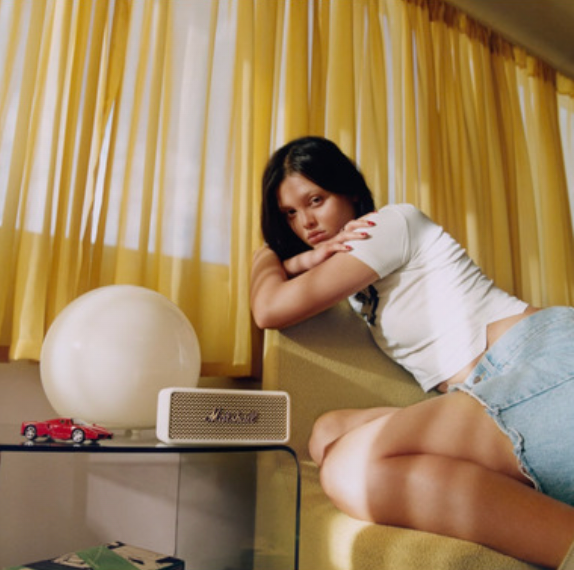 Marshall Emberton III Portable Stereo Speaker – Cream – 20 W