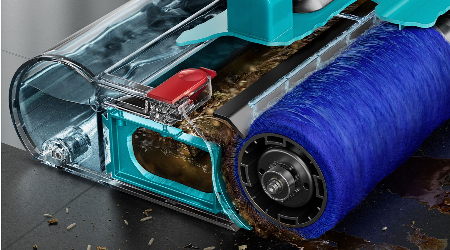 Aspiradora y Lavadora de Suelos Dyson V15s Detect Submarine™